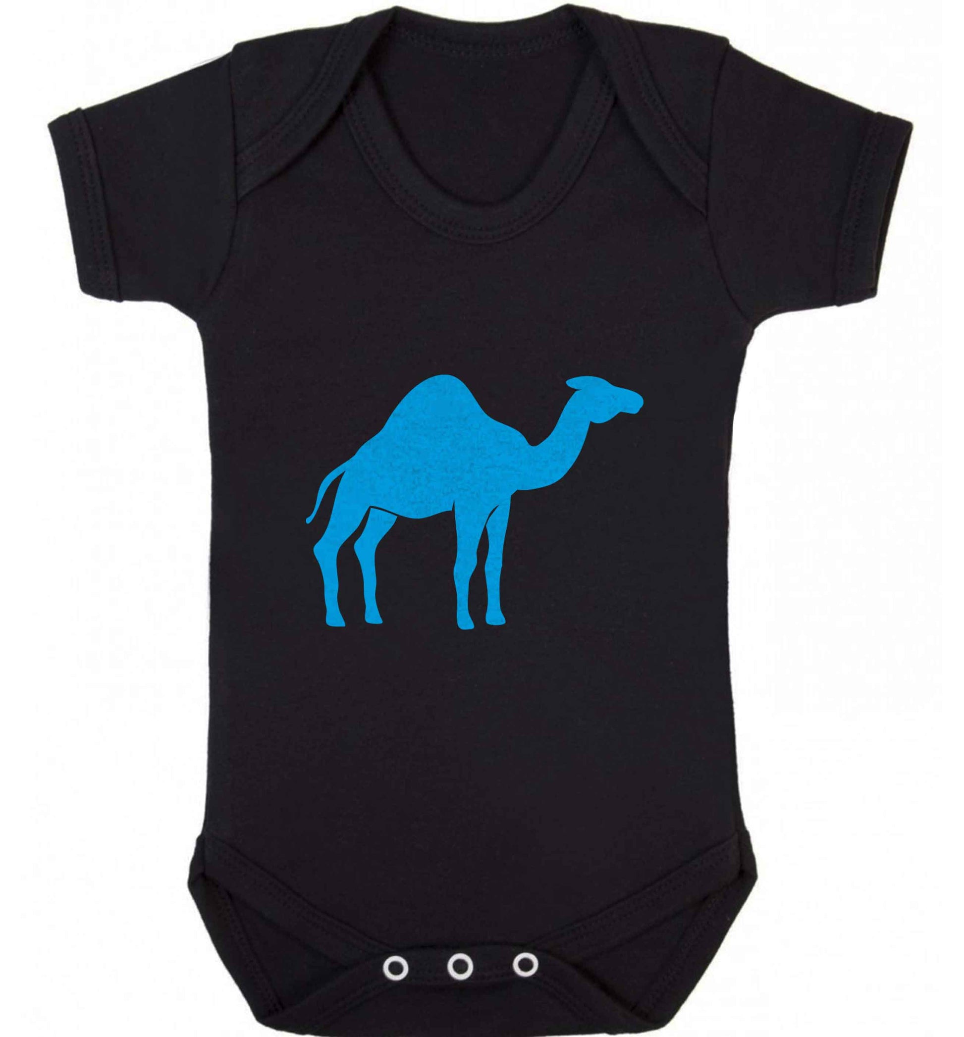 Blue camel baby vest black 18-24 months