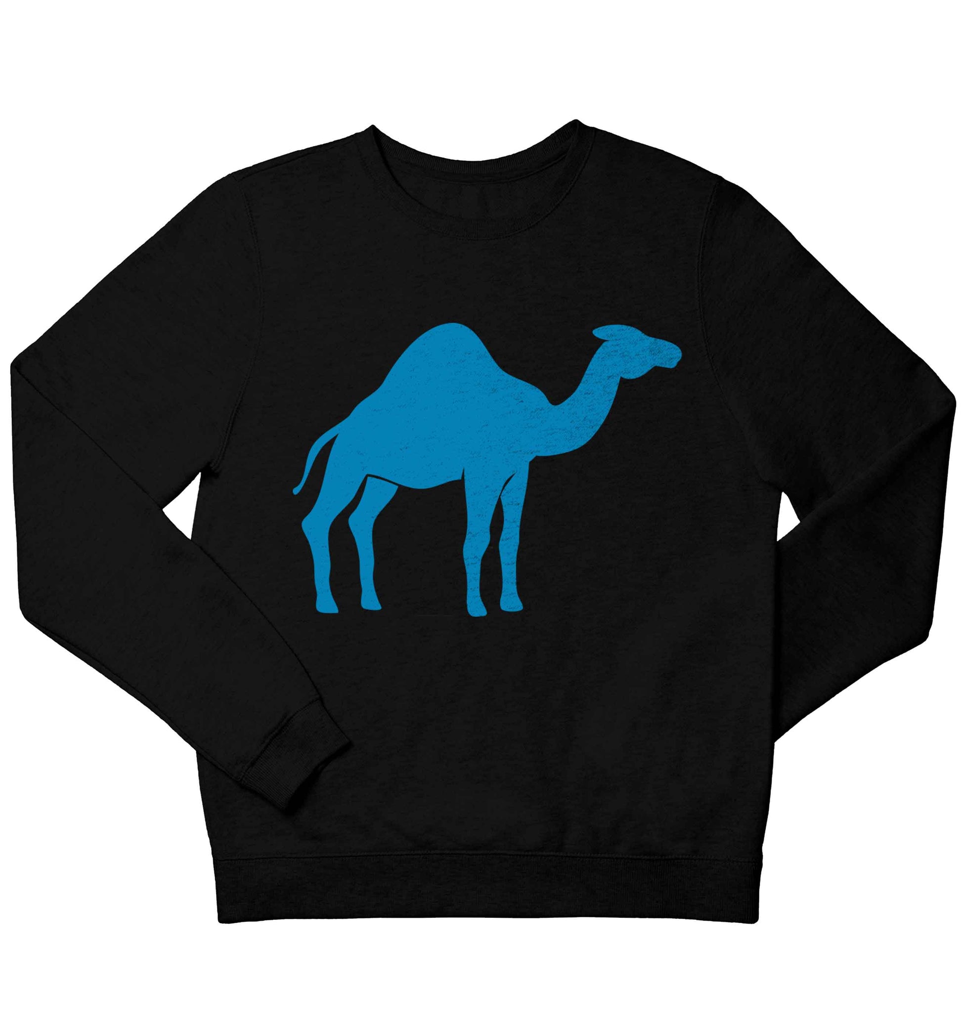 Blue camel children's black sweater 12-13 Years