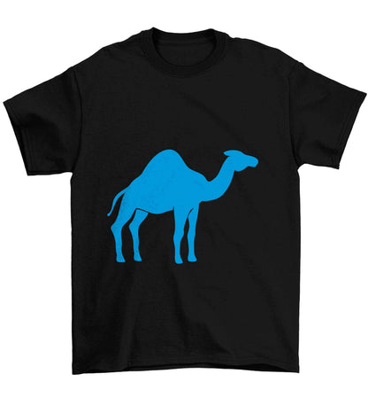 Blue camel Children's black Tshirt 12-13 Years