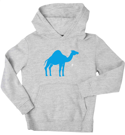 Blue camel children's grey hoodie 12-13 Years