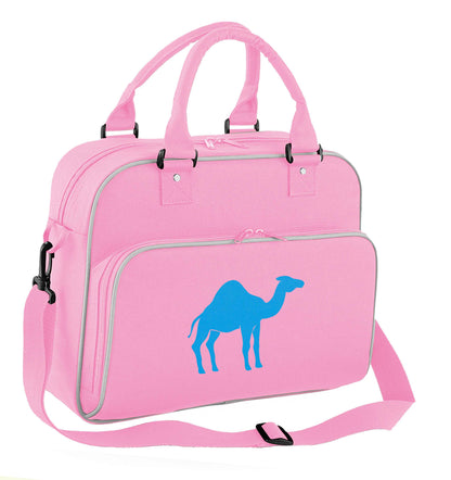 Blue camel children's dance bag baby pink