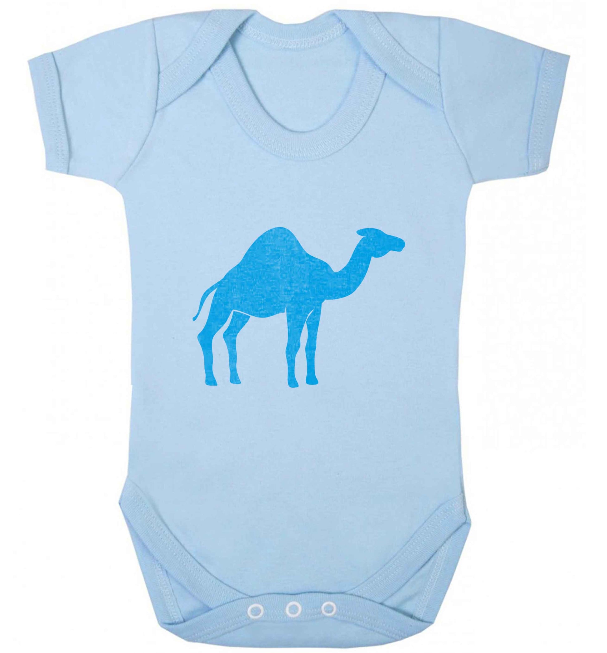 Blue camel baby vest pale blue 18-24 months