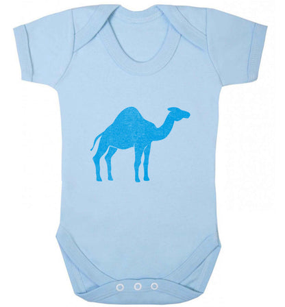 Blue camel baby vest pale blue 18-24 months