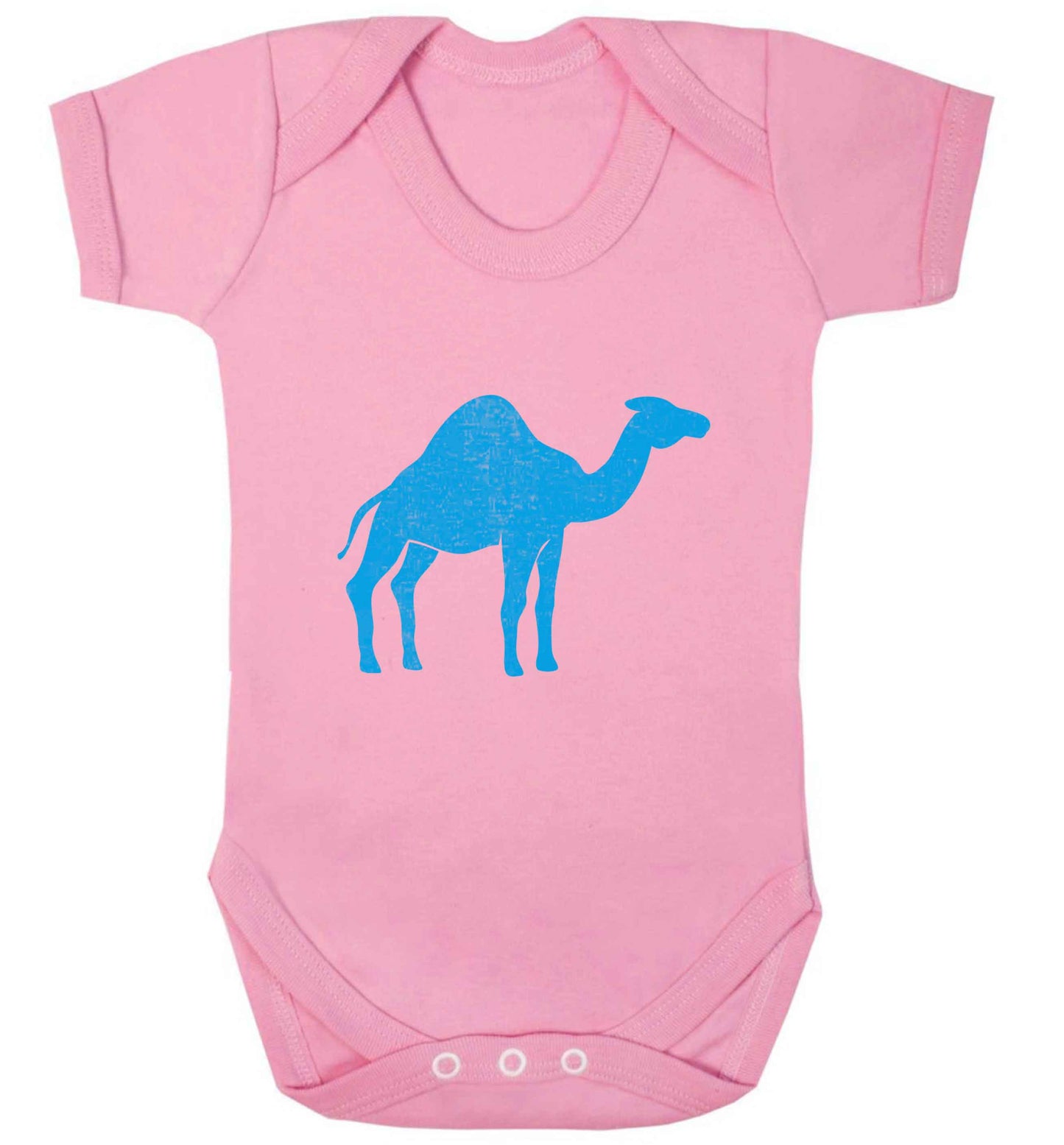 Blue camel baby vest pale pink 18-24 months
