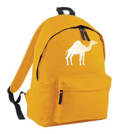 Blue camel mustard adults backpack