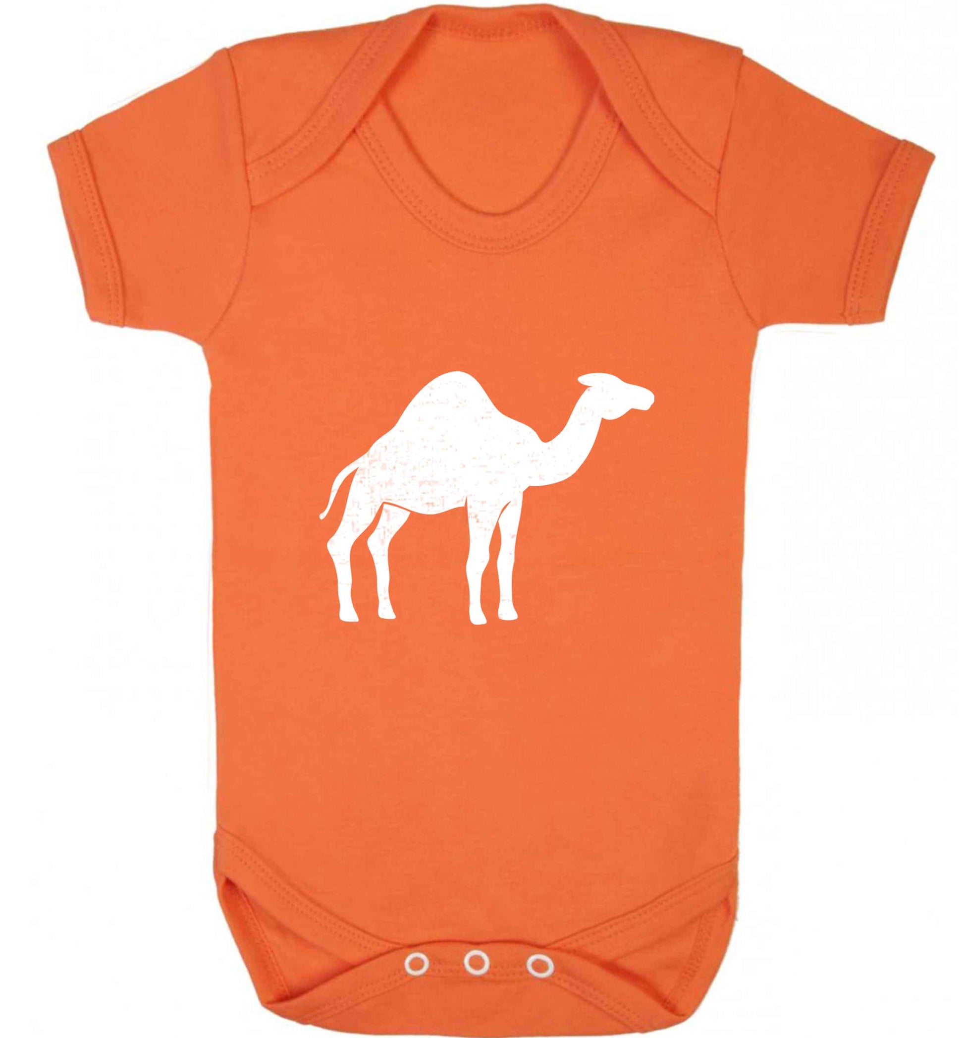 Blue camel baby vest orange 18-24 months
