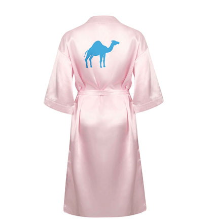 Blue camel XL/XXL pink ladies dressing gown size 16/18