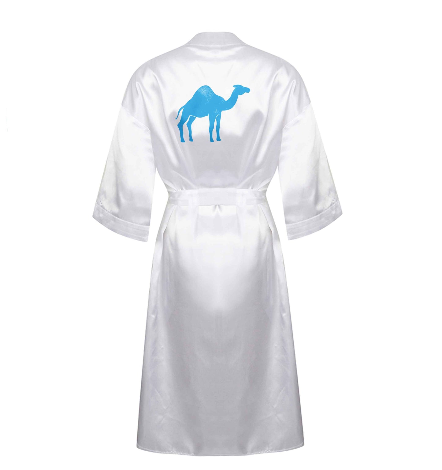 Blue camel XL/XXL white ladies dressing gown size 16/18
