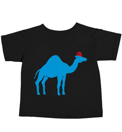 Blue camel santa Black baby toddler Tshirt 2 years