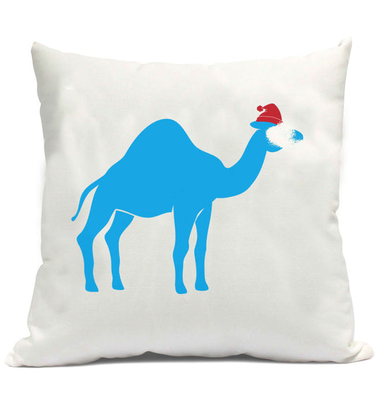 Blue camel santa cushion cover and filling