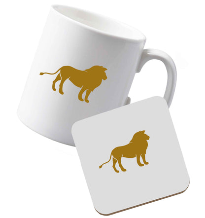 10 oz Ceramic mug and coaster Tis The Season to Drink Whisky both sides