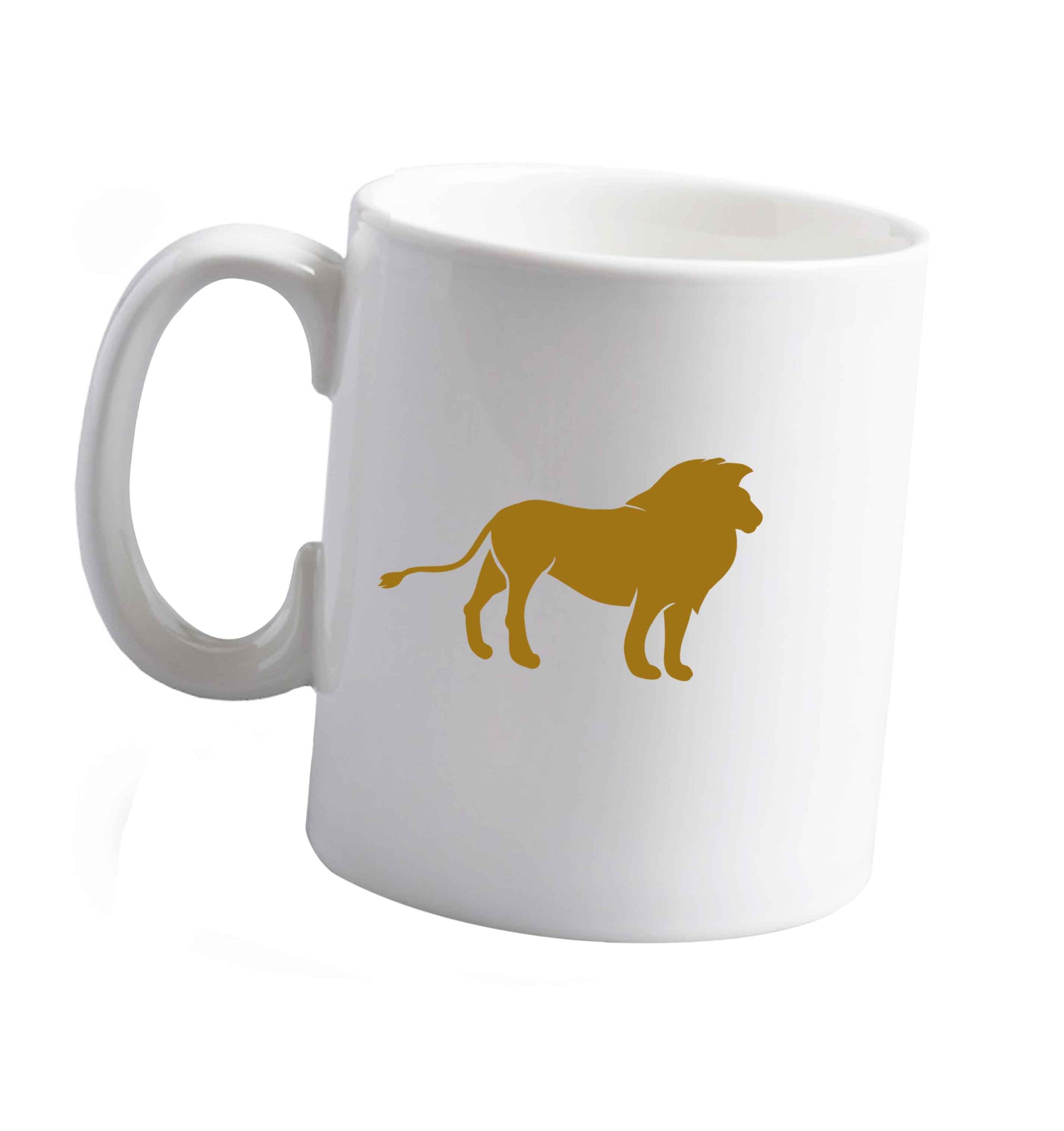 10 oz Tis The Season to Drink Whisky ceramic mug right handed