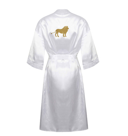 Gold lion XL/XXL white ladies dressing gown size 16/18