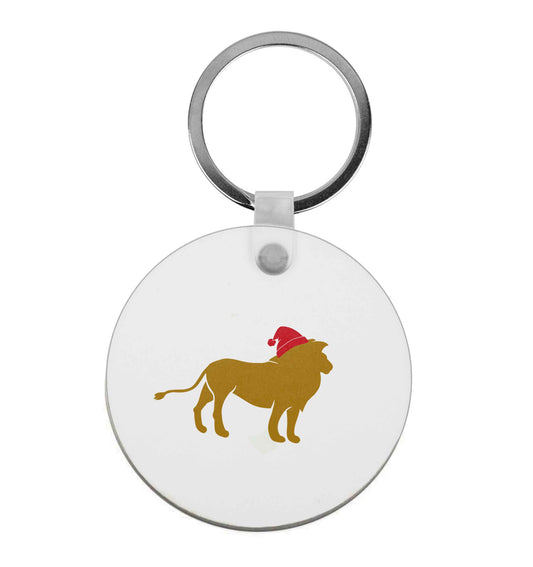 Gold lion santa | Keyring