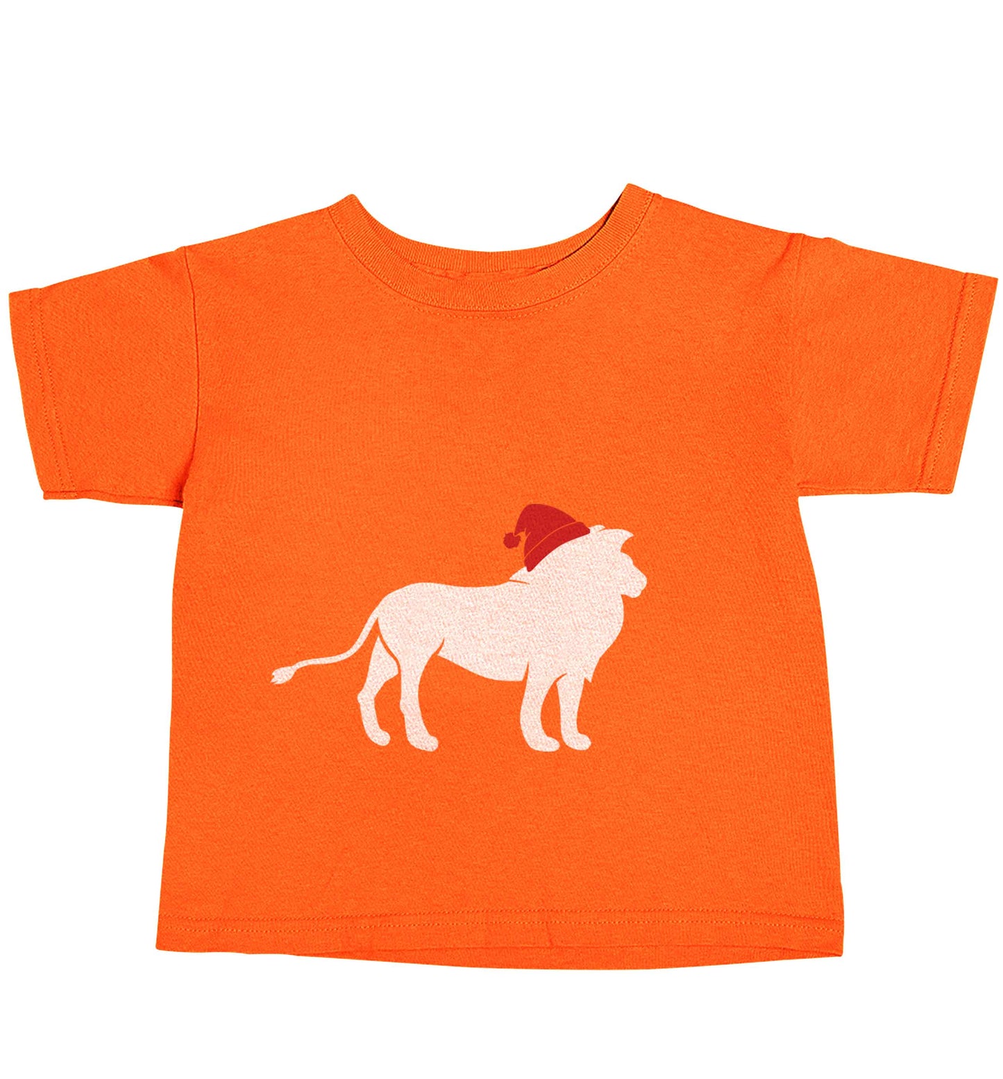 Gold lion santa orange baby toddler Tshirt 2 Years