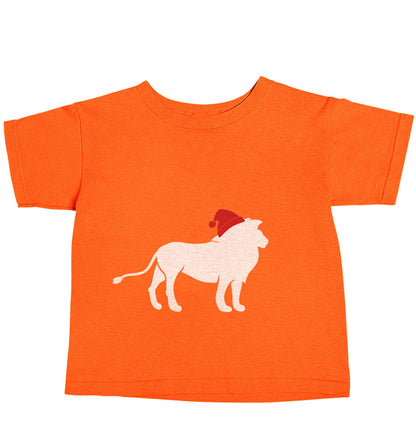 Gold lion santa orange baby toddler Tshirt 2 Years
