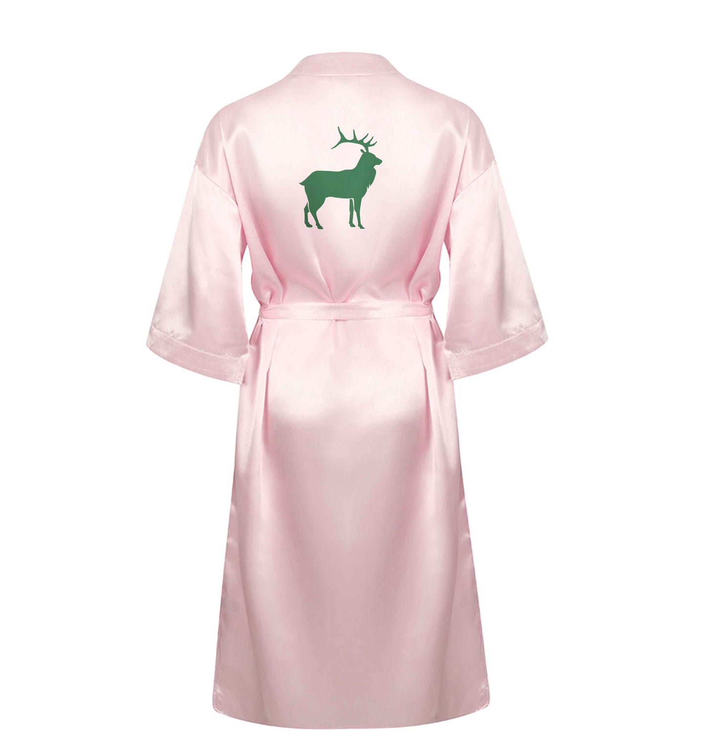 Green stag XL/XXL pink ladies dressing gown size 16/18