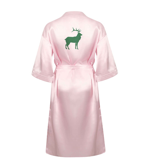 Green stag XL/XXL pink ladies dressing gown size 16/18