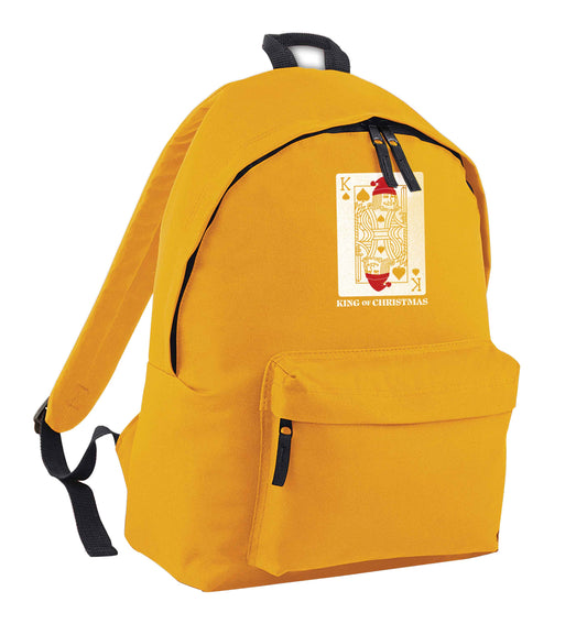 King of christmas mustard adults backpack