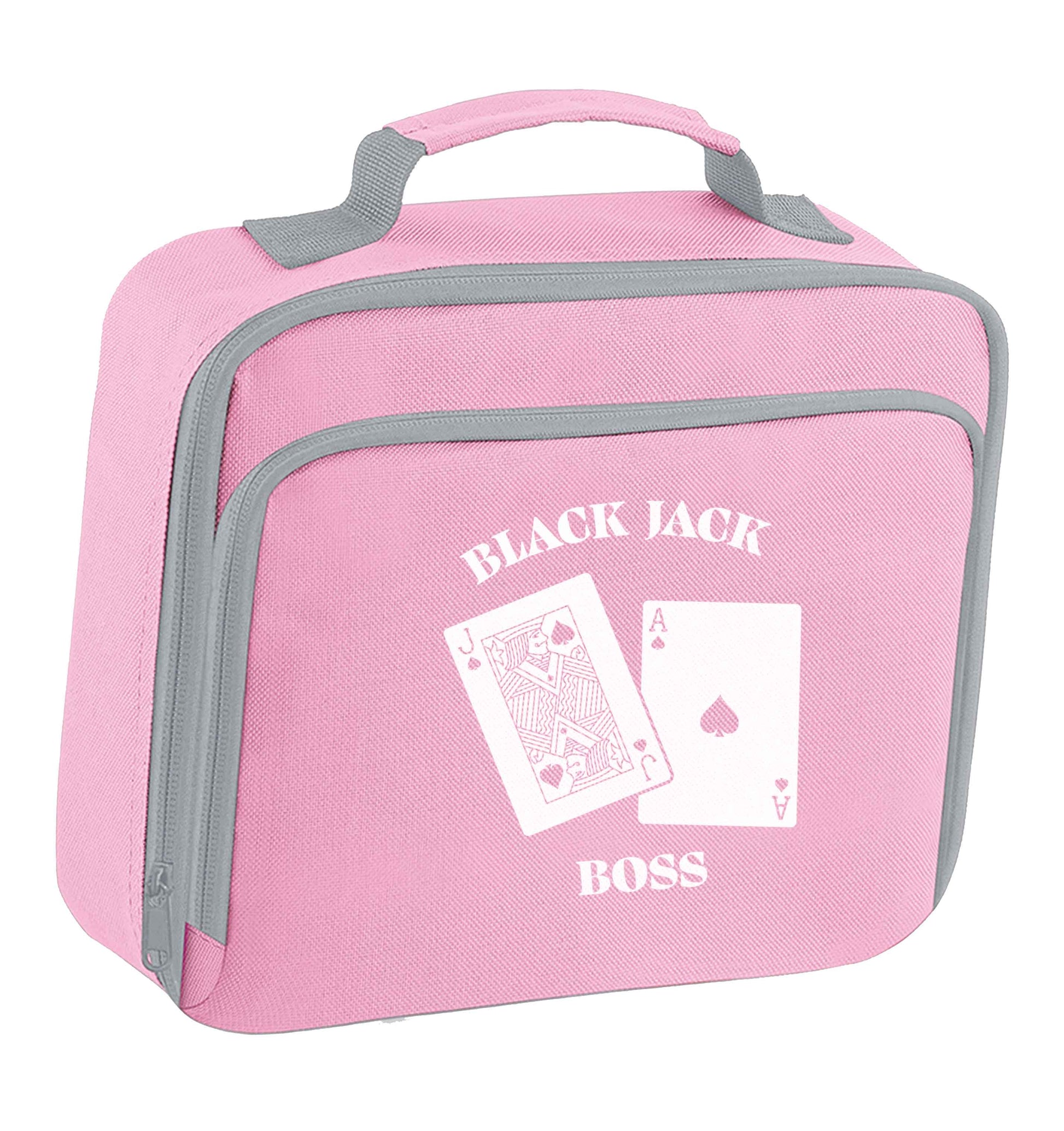 Blackjack boss insulated pink lunch bag cooler
