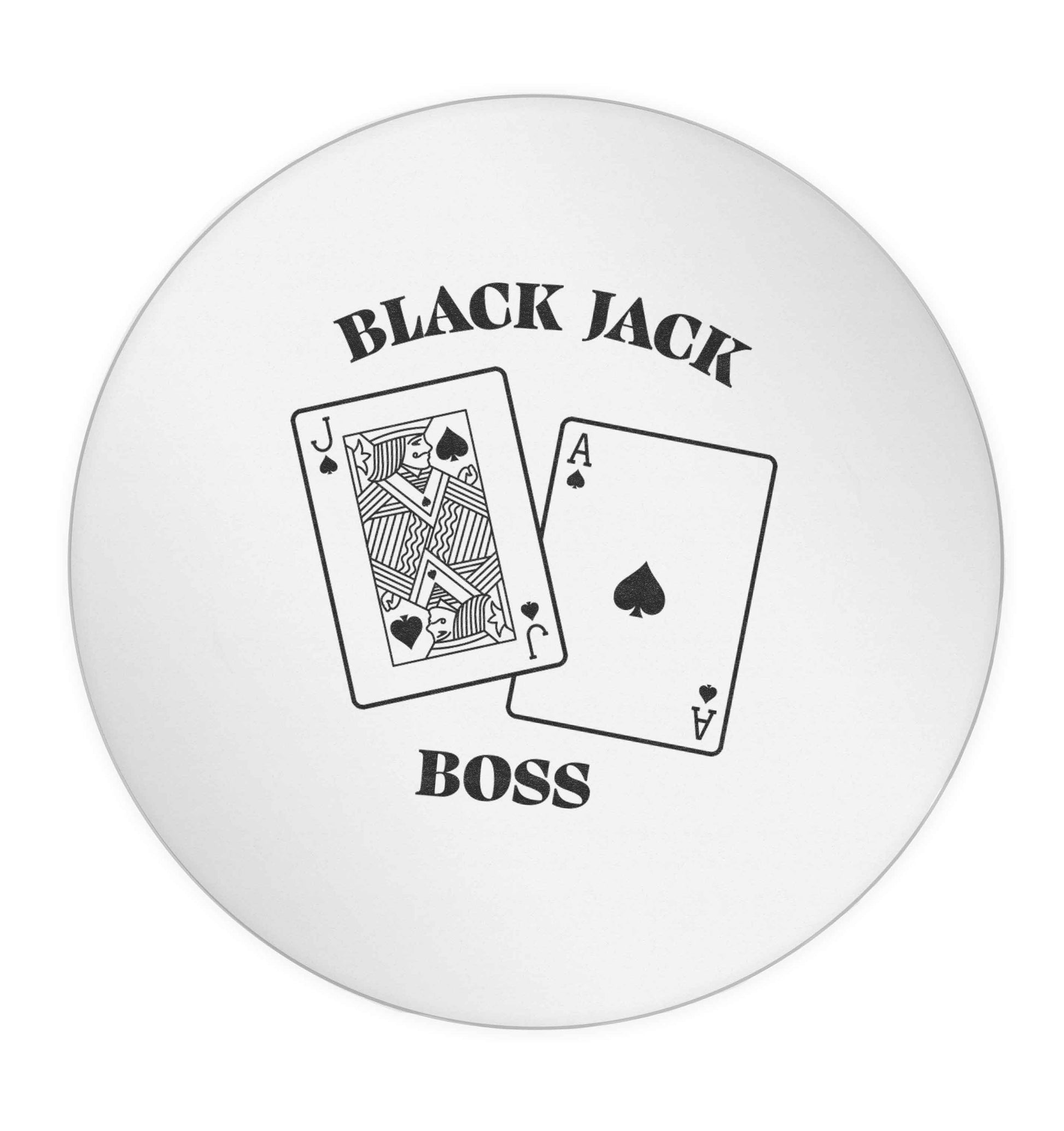 Blackjack boss 24 @ 45mm matt circle stickers