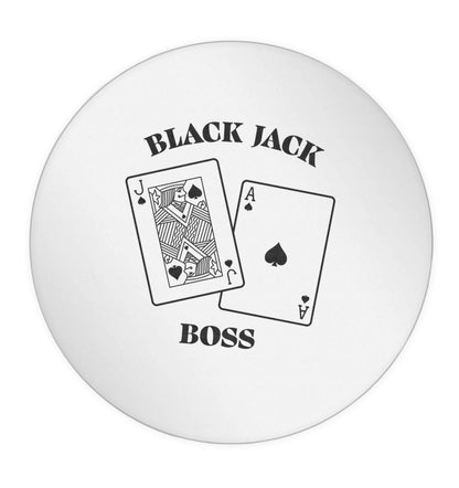 Blackjack boss 24 @ 45mm matt circle stickers