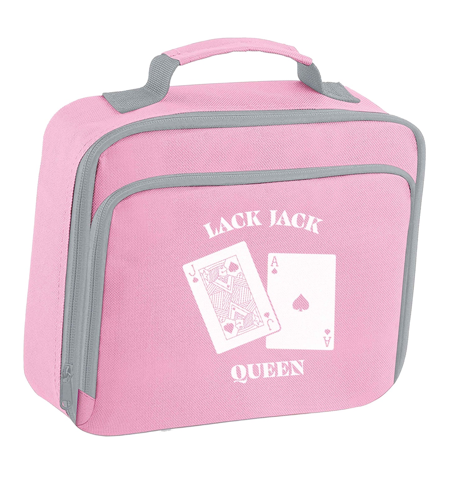 Blackjack queen insulated pink lunch bag cooler