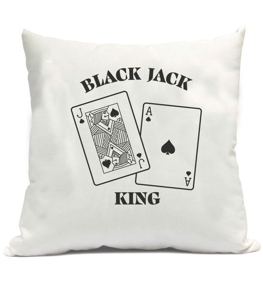 Blackjack king cushion cover and filling
