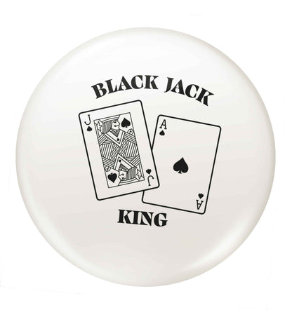 Blackjack king small 25mm Pin badge