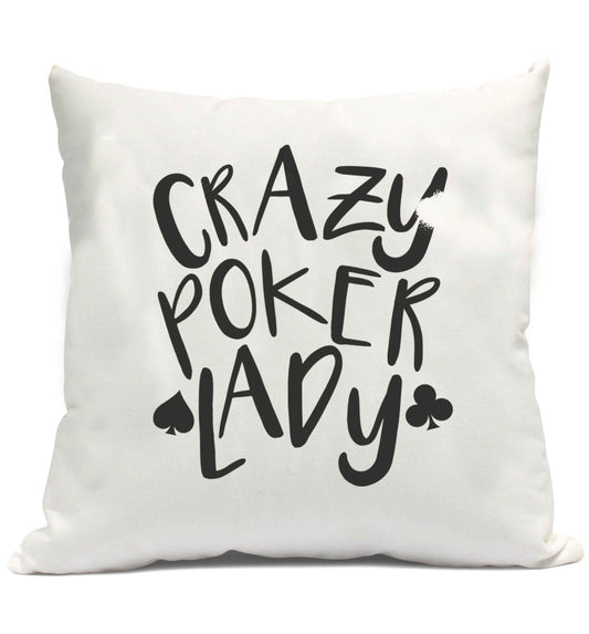 Crazy poker lady cushion cover and filling