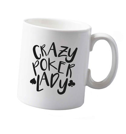 10 oz Crazy poker lady ceramic mug both sides