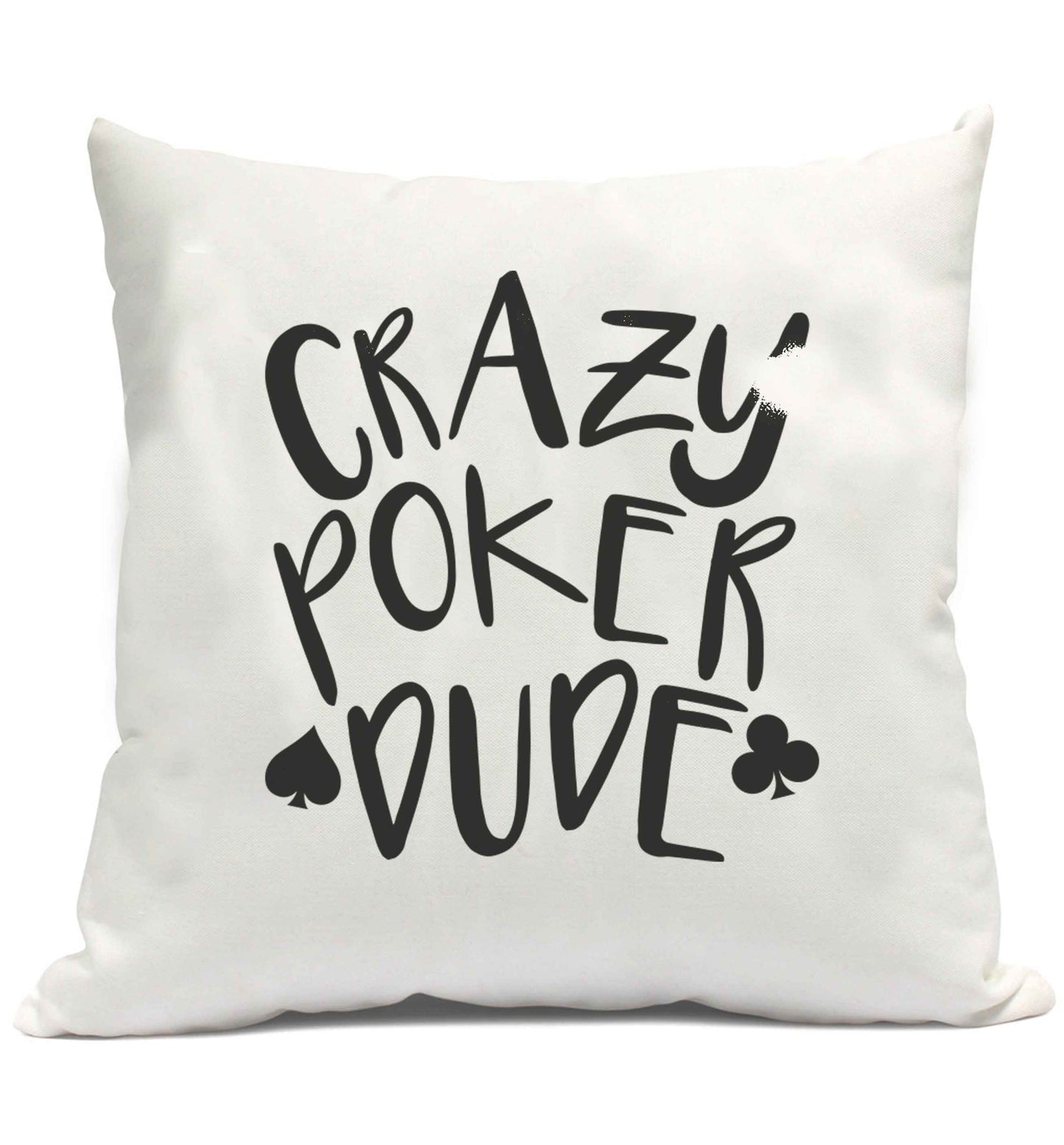 Crazy poker dude cushion cover and filling
