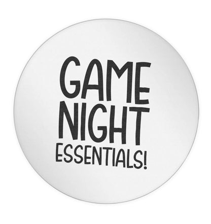 Game night essentials 24 @ 45mm matt circle stickers