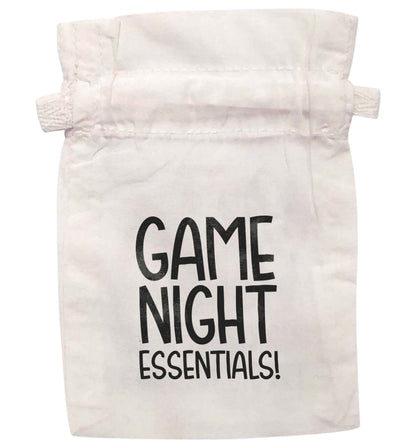 Game night essentials | XS - L | Pouch / Drawstring bag / Sack | Organic Cotton | Bulk discounts available!