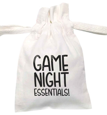 Game night essentials | XS - L | Pouch / Drawstring bag / Sack | Organic Cotton | Bulk discounts available!