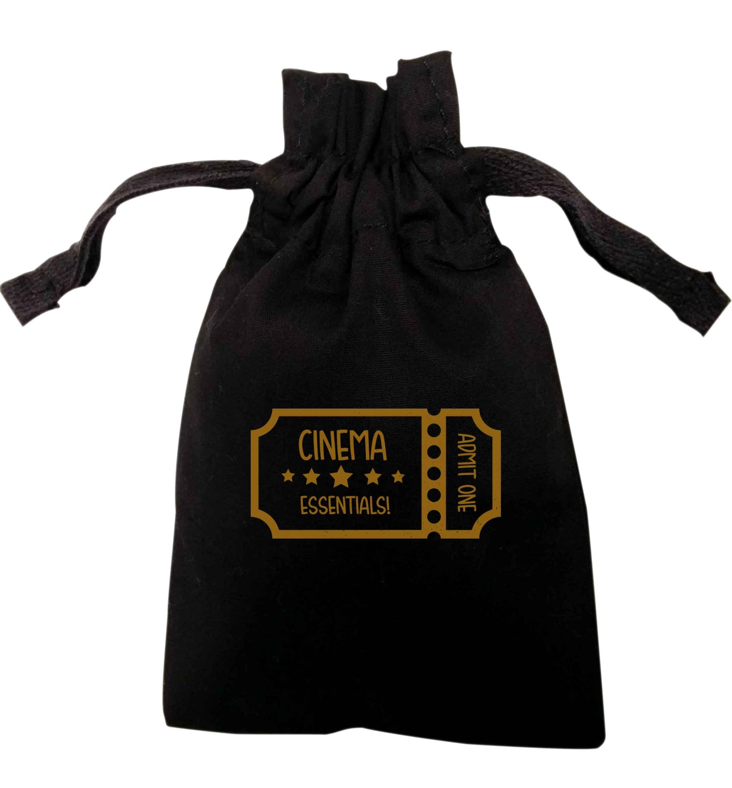Cinema essentials | XS - L | Pouch / Drawstring bag / Sack | Organic Cotton | Bulk discounts available!