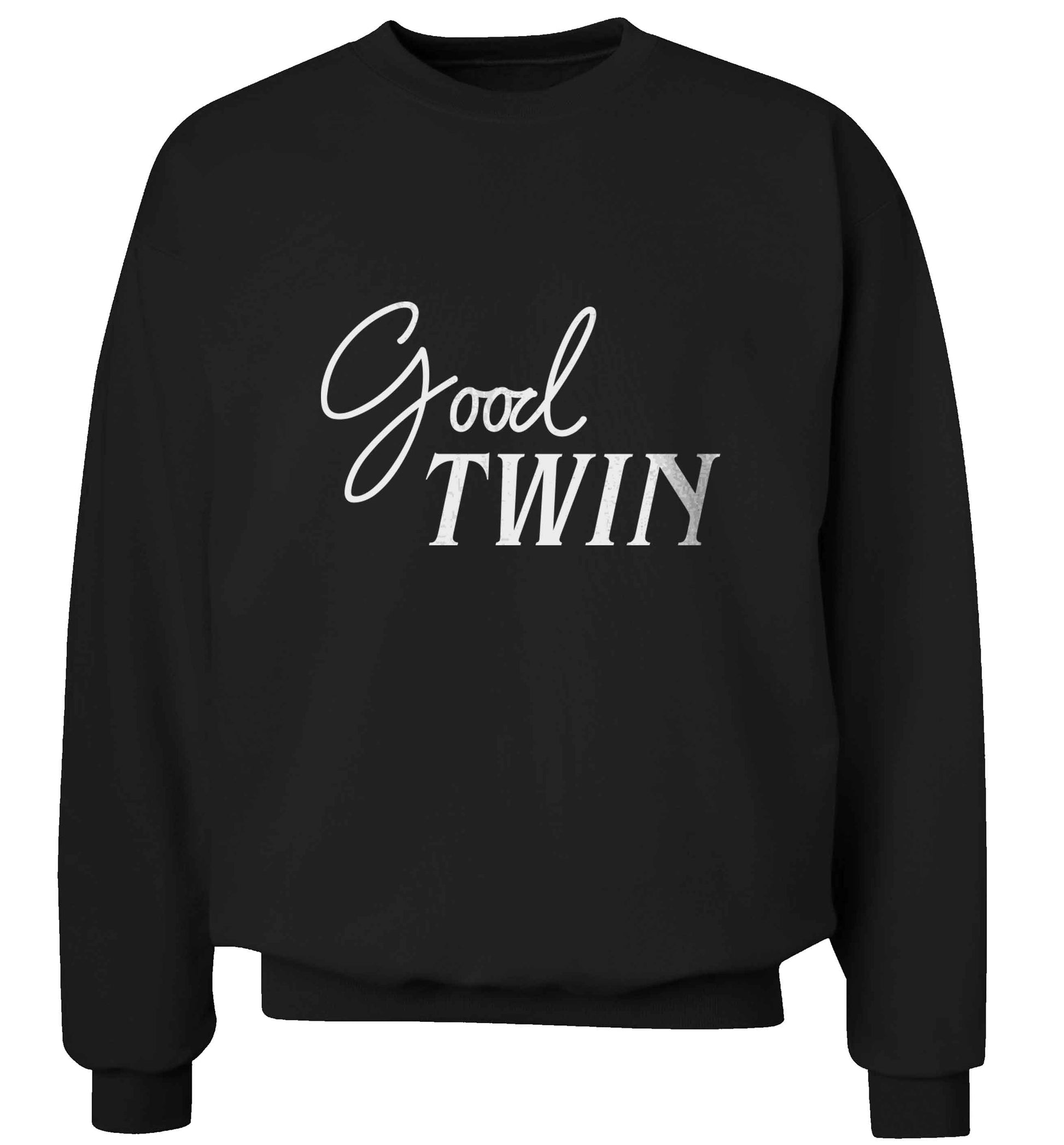 Good twin adult's unisex black sweater 2XL