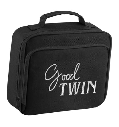 Good twin insulated black lunch bag cooler