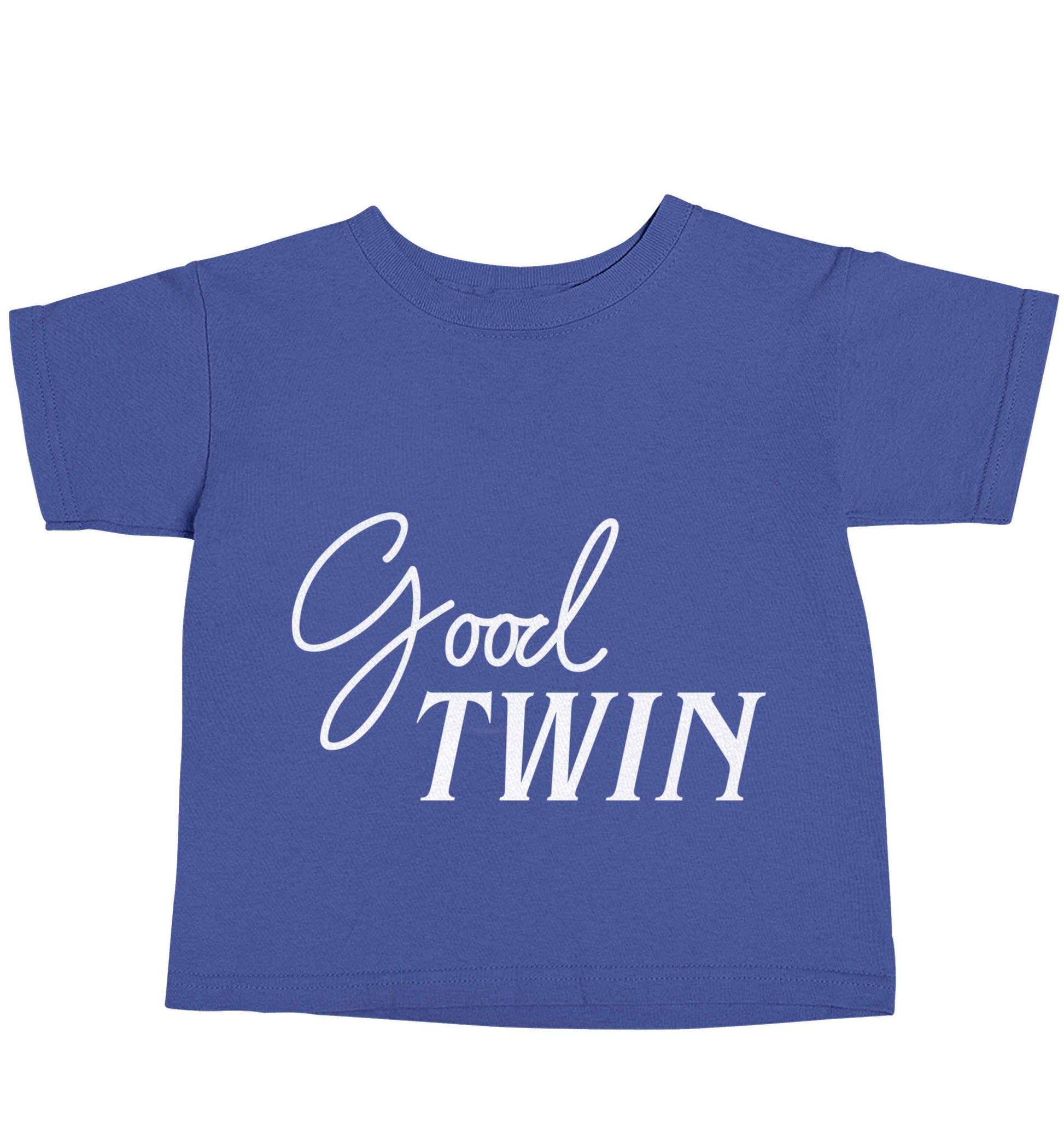 Good twin blue baby toddler Tshirt 2 Years
