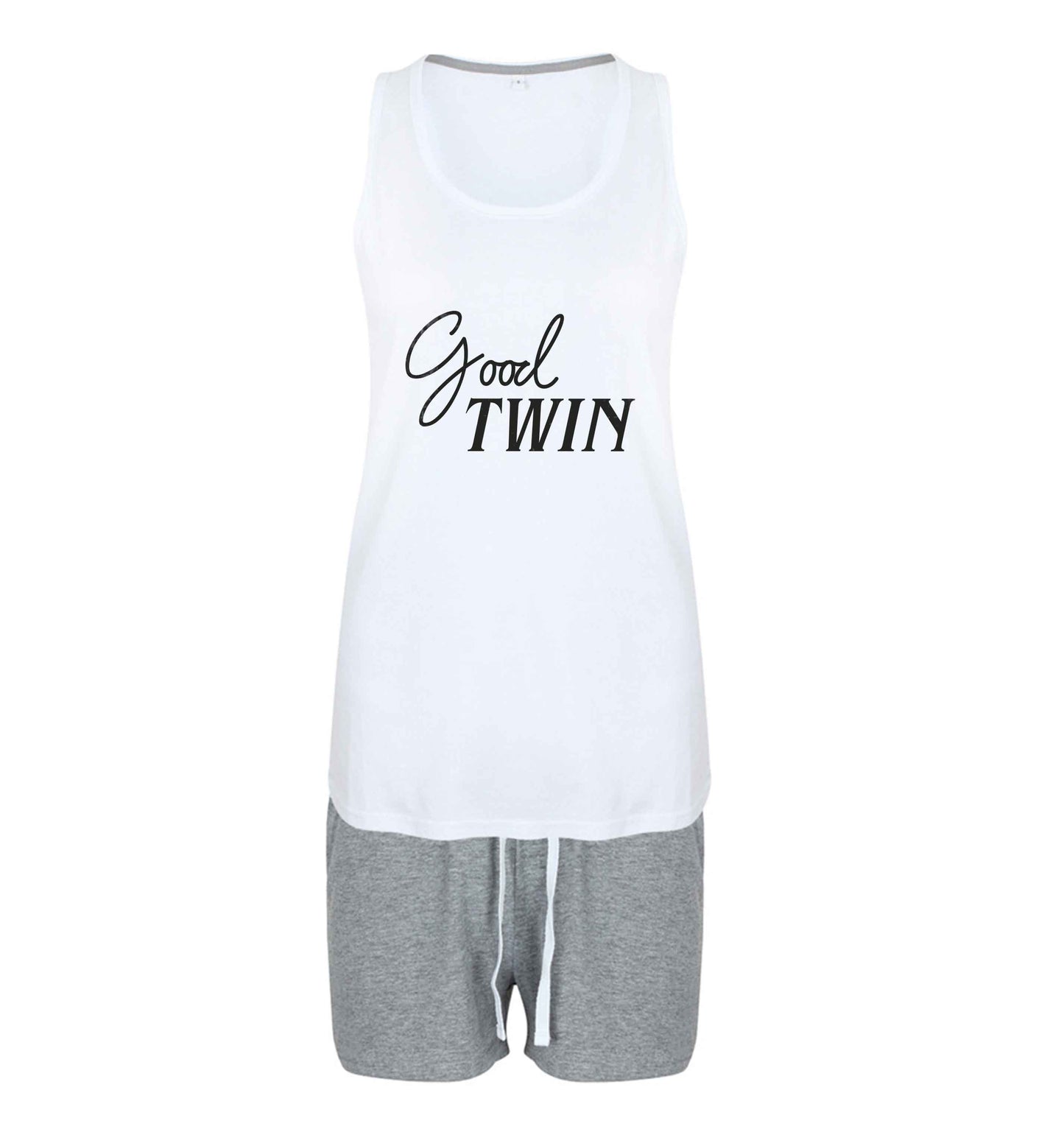 Good twin size XL women's pyjama shorts set in pink 
