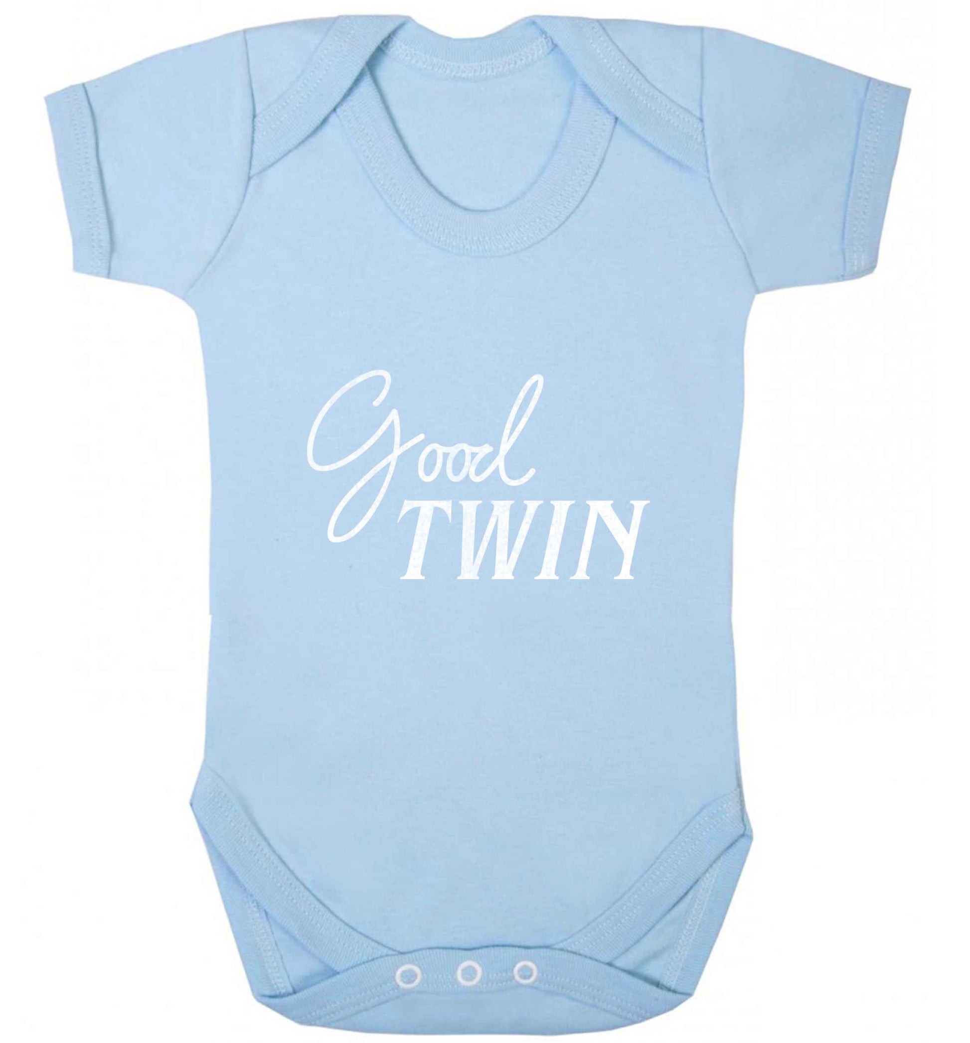 Good twin baby vest pale blue 18-24 months