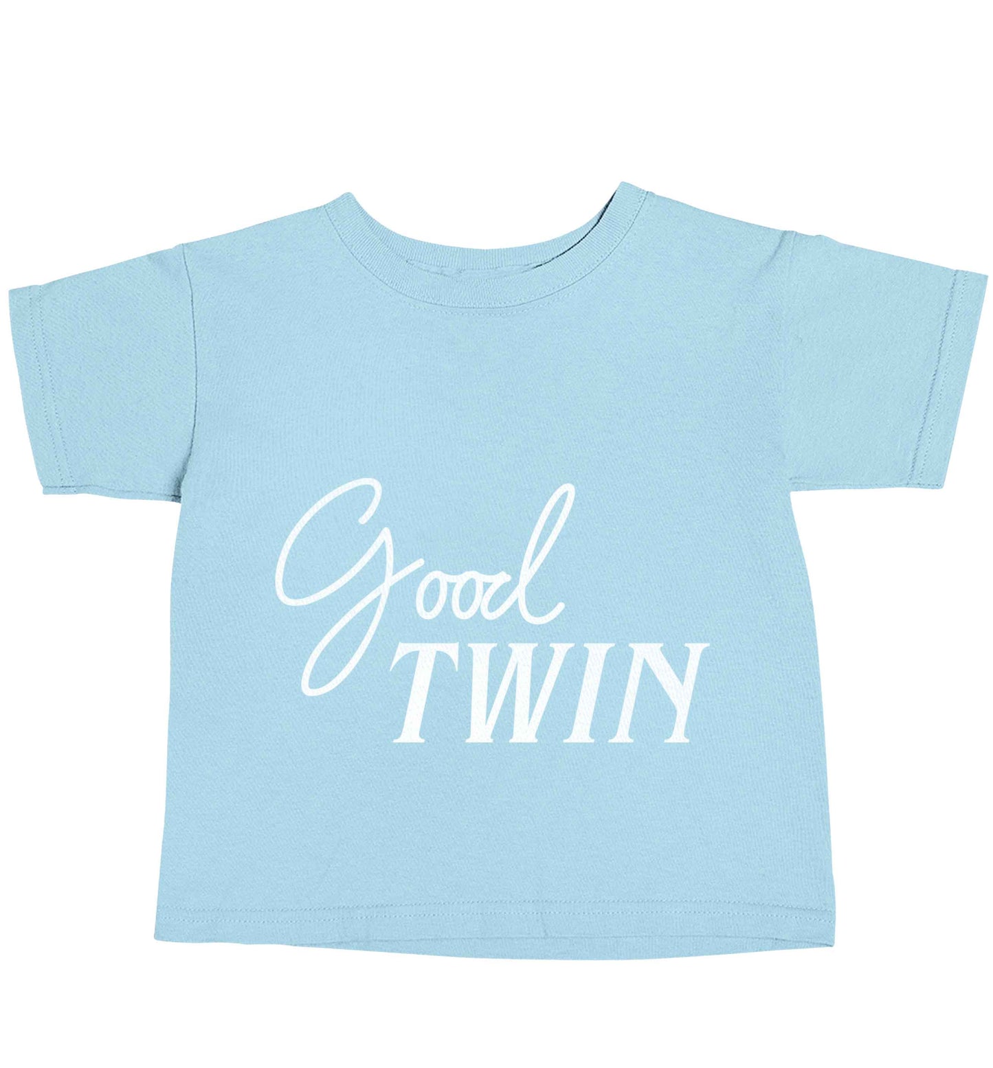 Good twin light blue baby toddler Tshirt 2 Years