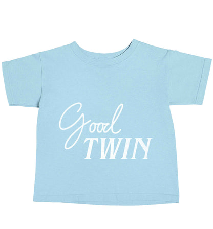 Good twin light blue baby toddler Tshirt 2 Years