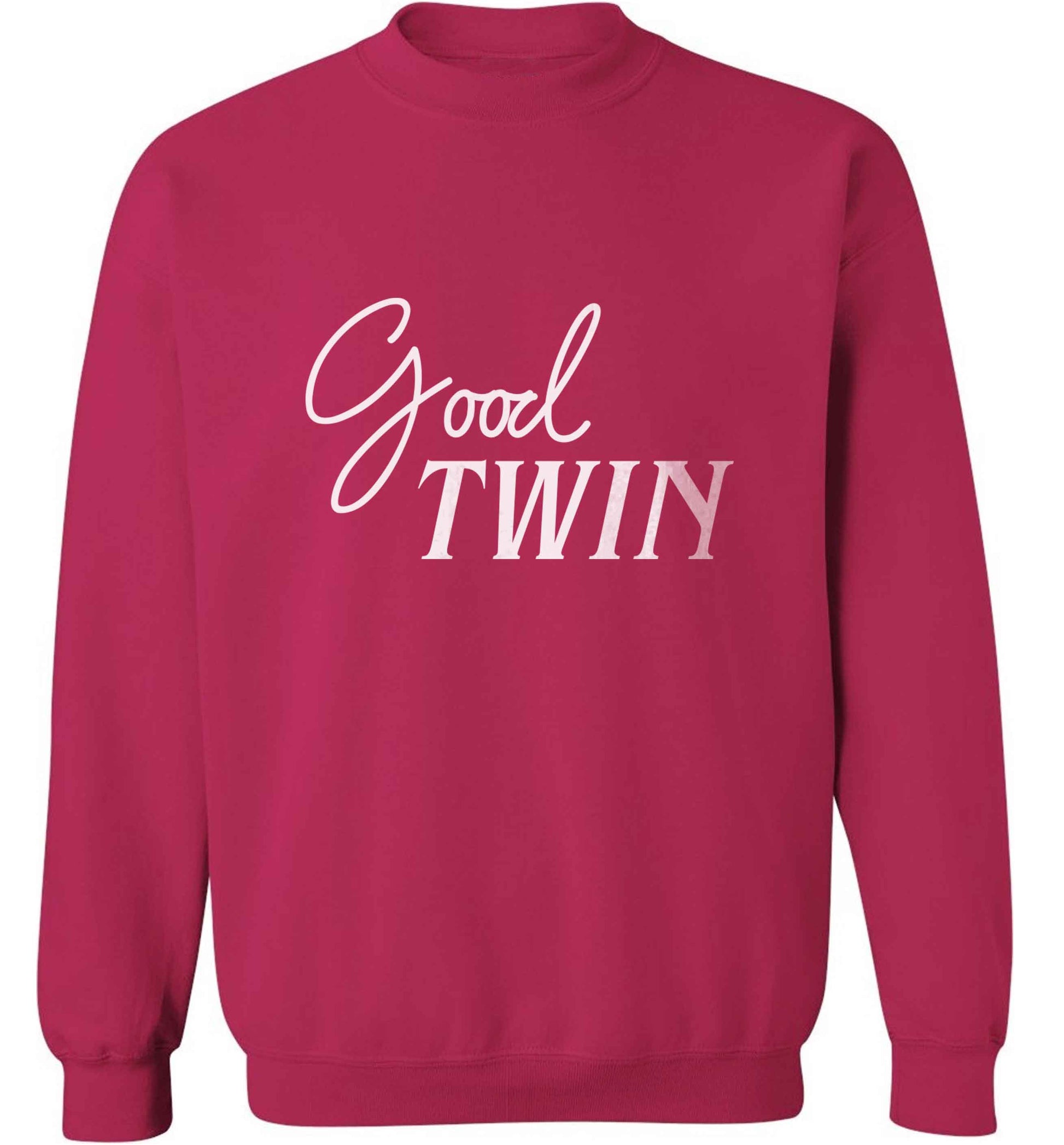 Good twin adult's unisex pink sweater 2XL