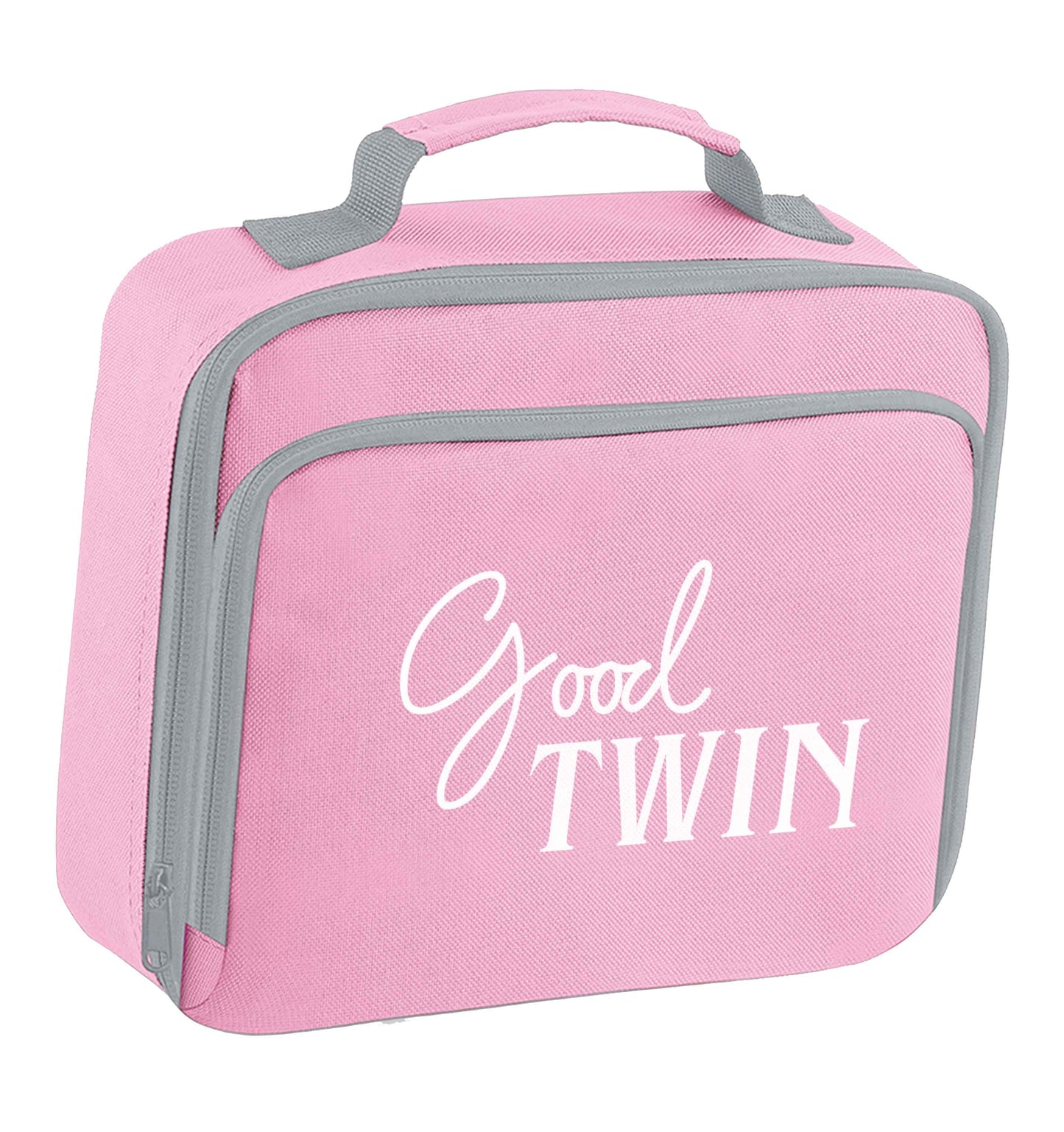 Good twin insulated pink lunch bag cooler
