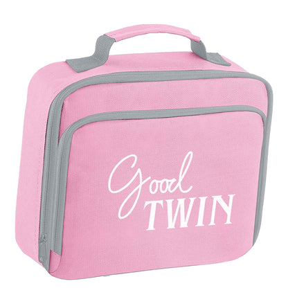 Good twin insulated pink lunch bag cooler