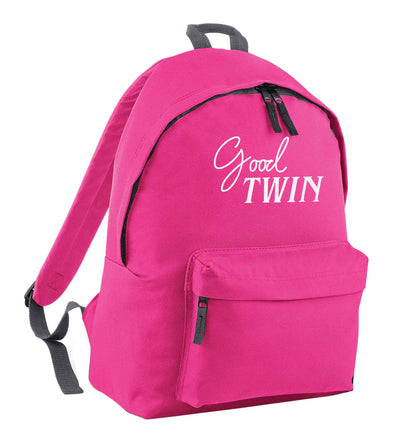 Good twin pink children's backpack