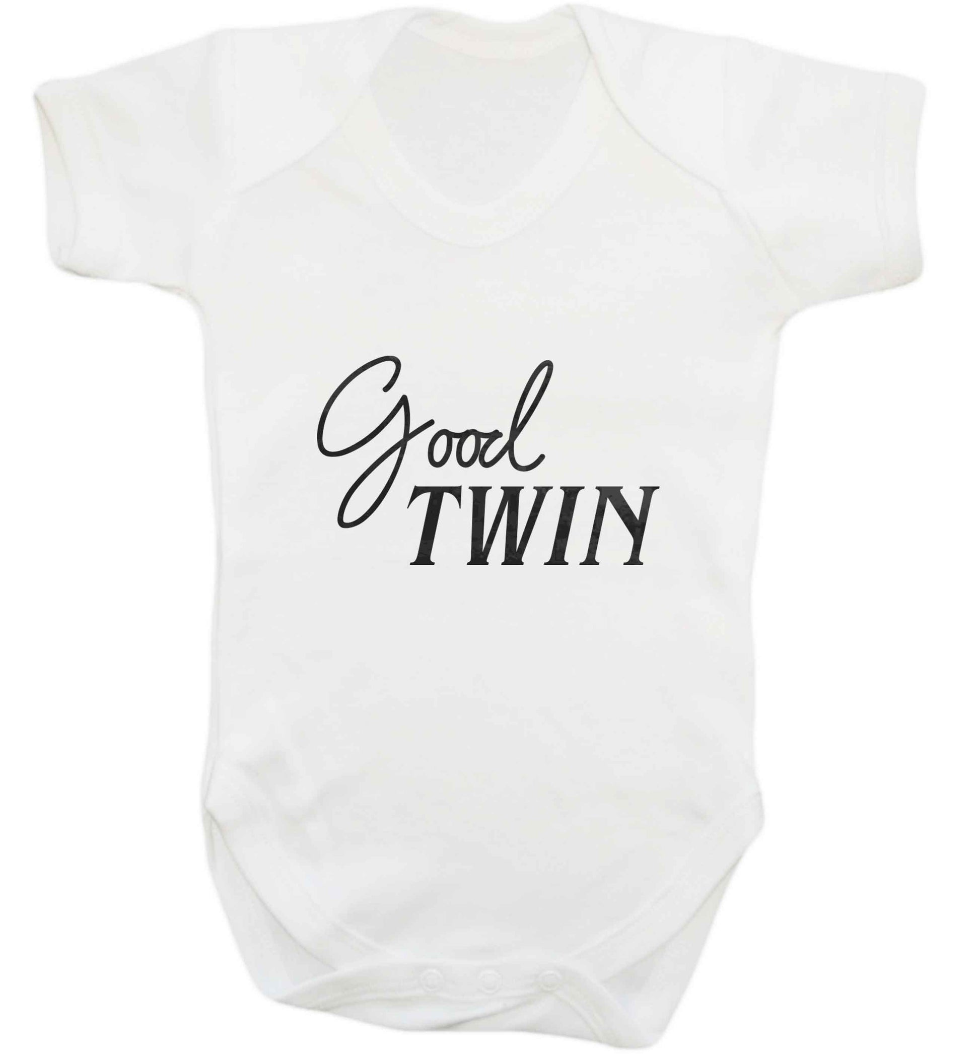Good twin baby vest white 18-24 months