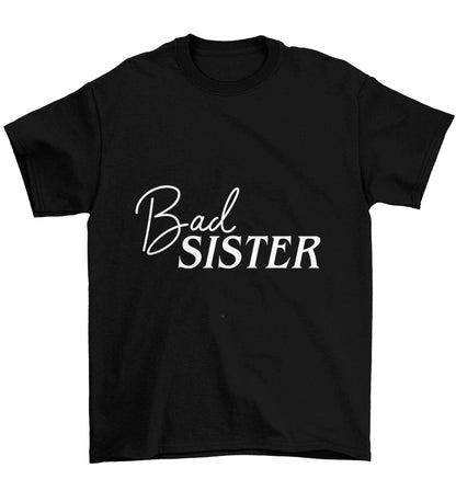 Bad sister Children's black Tshirt 12-13 Years