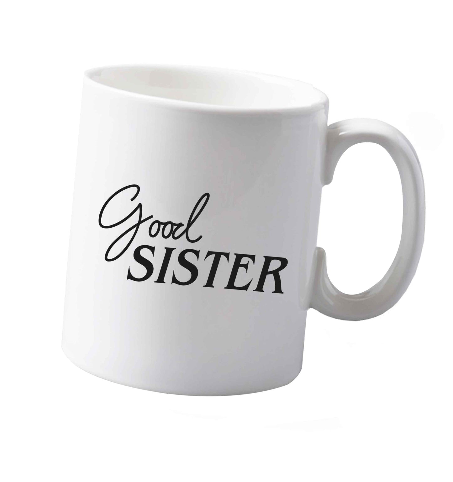 10 oz Good sister ceramic mug both sides